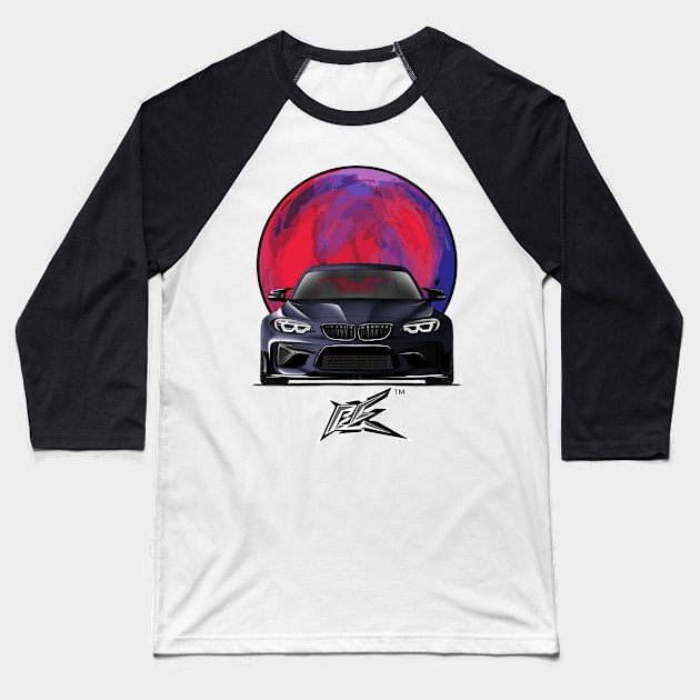 bmw m2 coupe Baseball T-Shirt by naquash